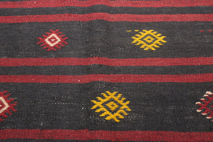 Handwoven Turkish Vintage Kilim (6'0" x 10'2")