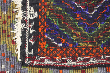 Handwoven Turkish Vintage Kilim (6'1" x 11'7")