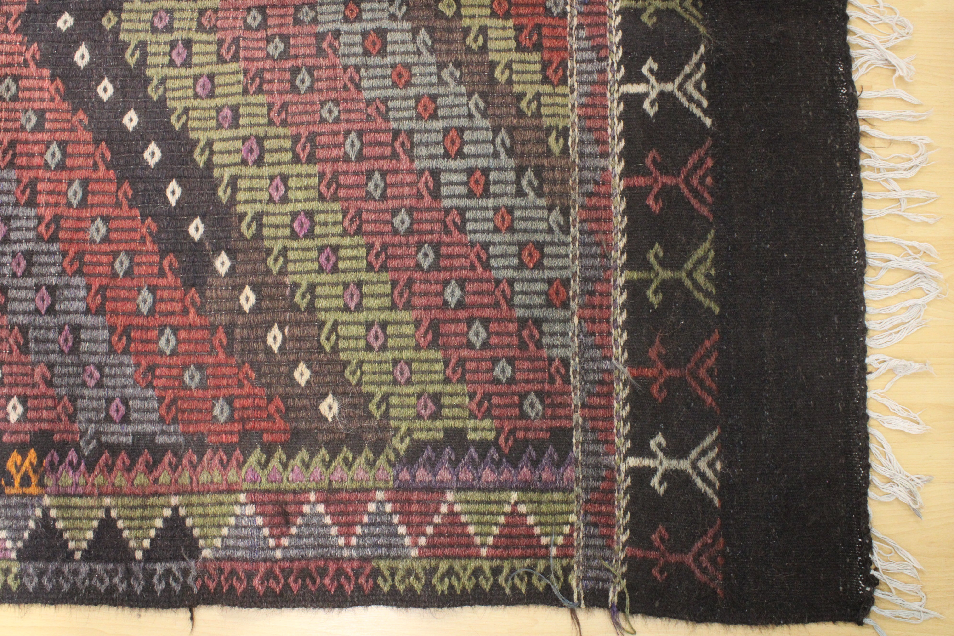 Authentic Handwoven Turkish Kilim
