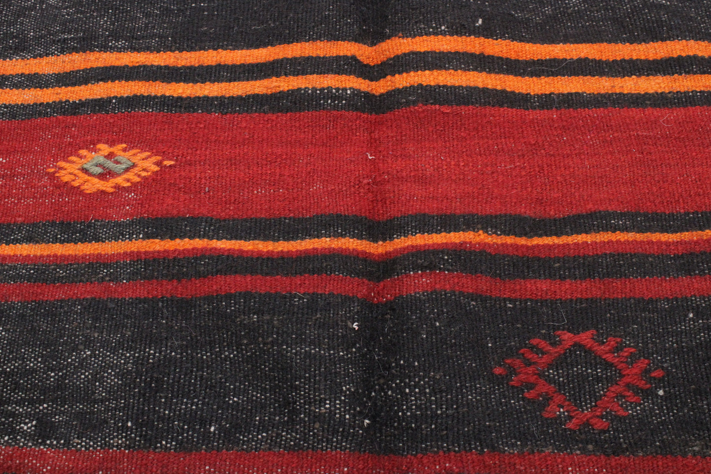 Handwoven Turkish Vintage Kilim (6'0" x 11'1")