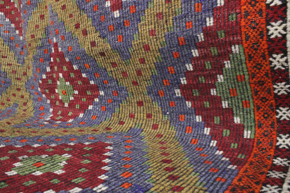 Handwoven Turkish Vintage Kilim (6'0" x 10'11")