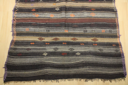 Handwoven Turkish Vintage Kilim (6'0" x 11'9")