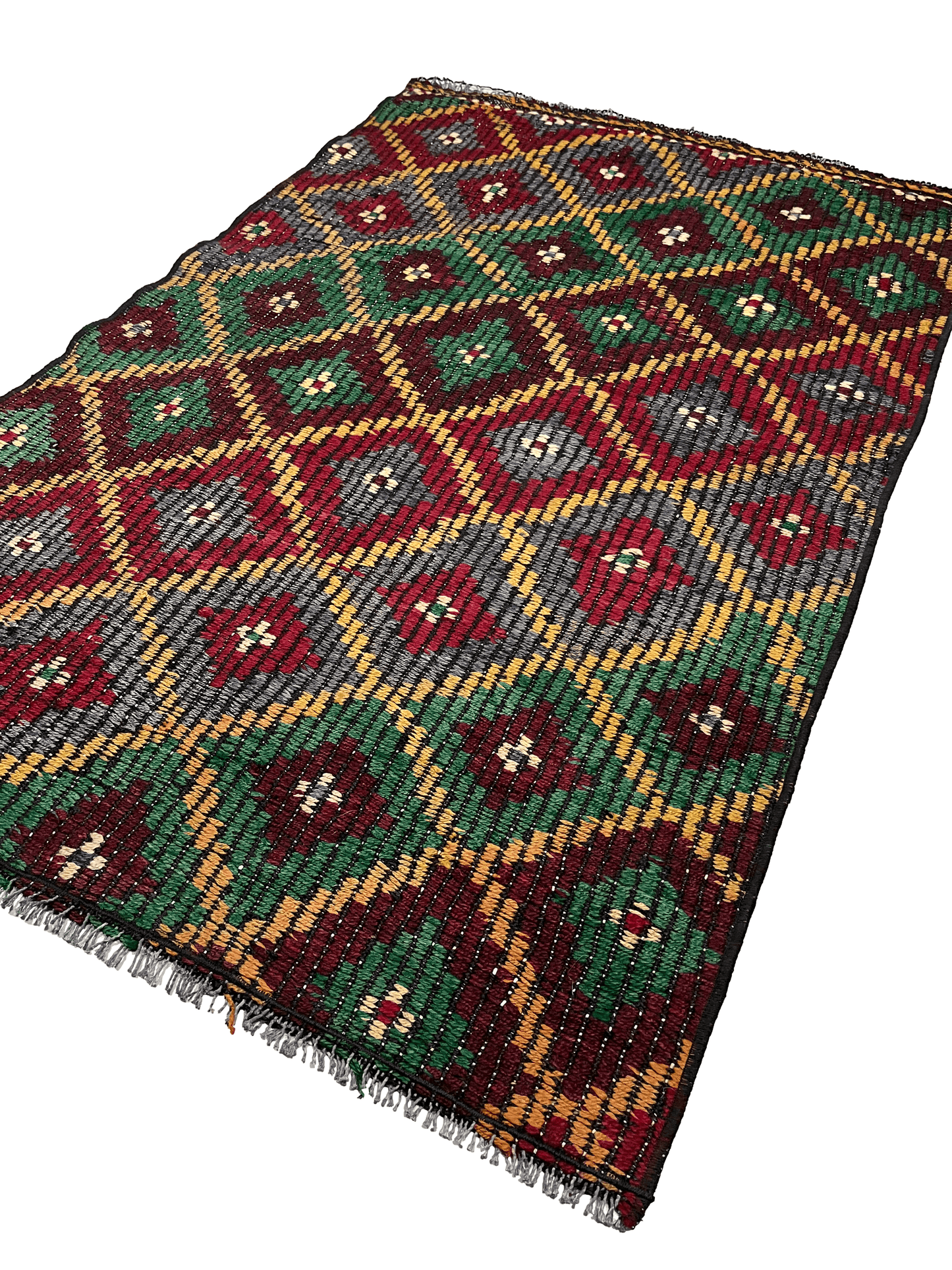 Handwoven Turkish Vintage Kilim (2'8" x 4'3")