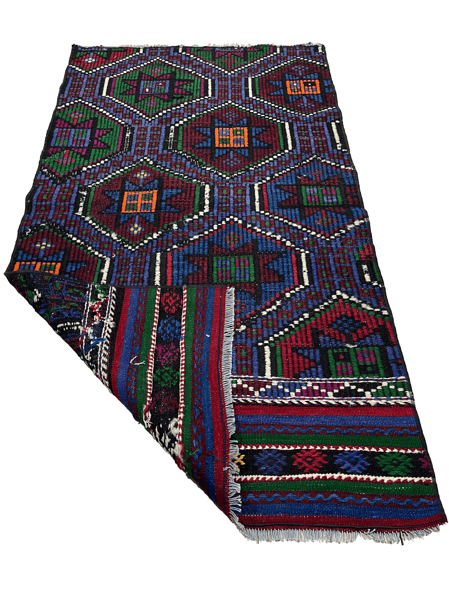 Handwoven Turkish Vintage Kilim (2'8" x 4'7")