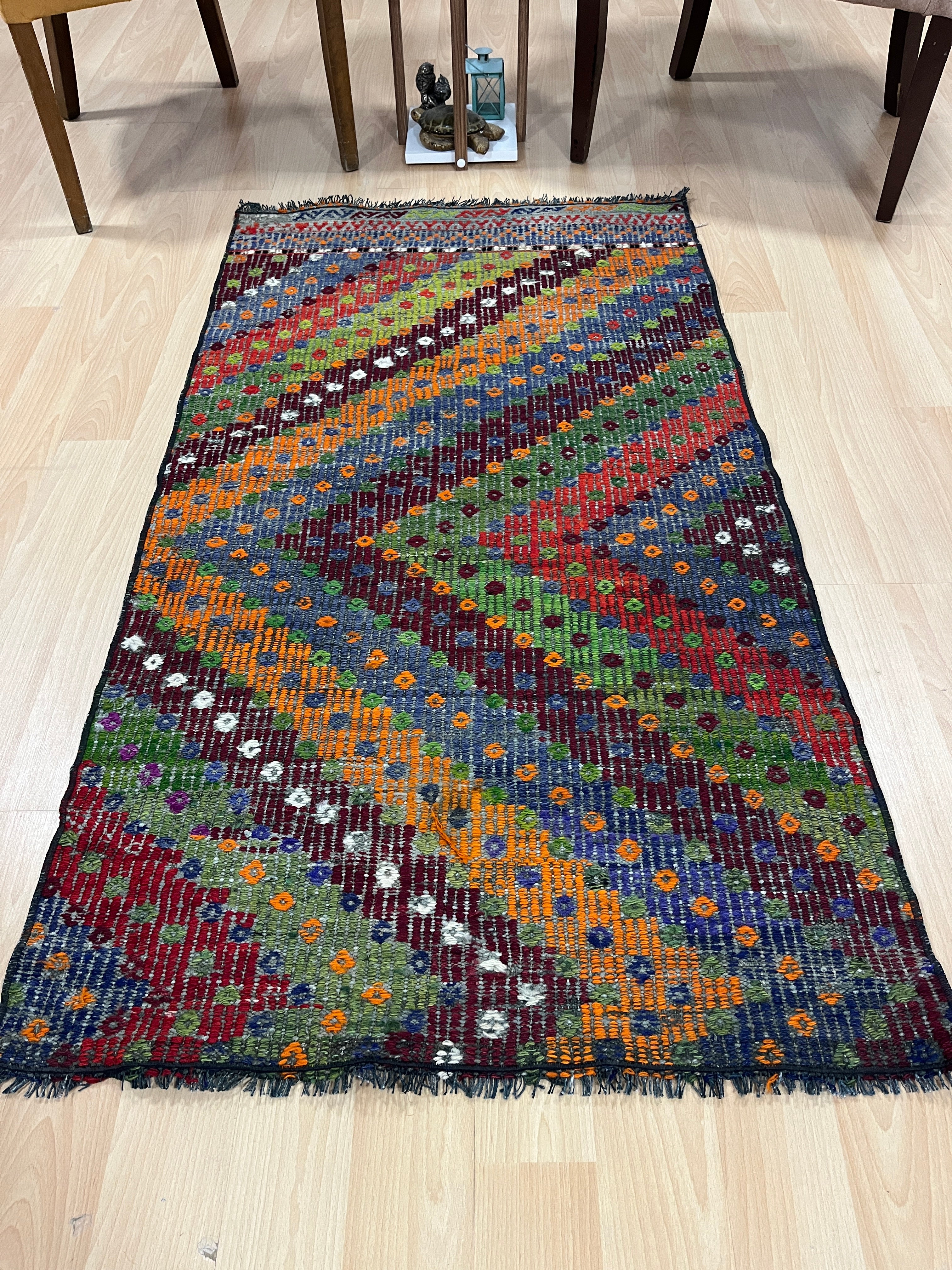 Authentic Handwoven Turkish Kilim