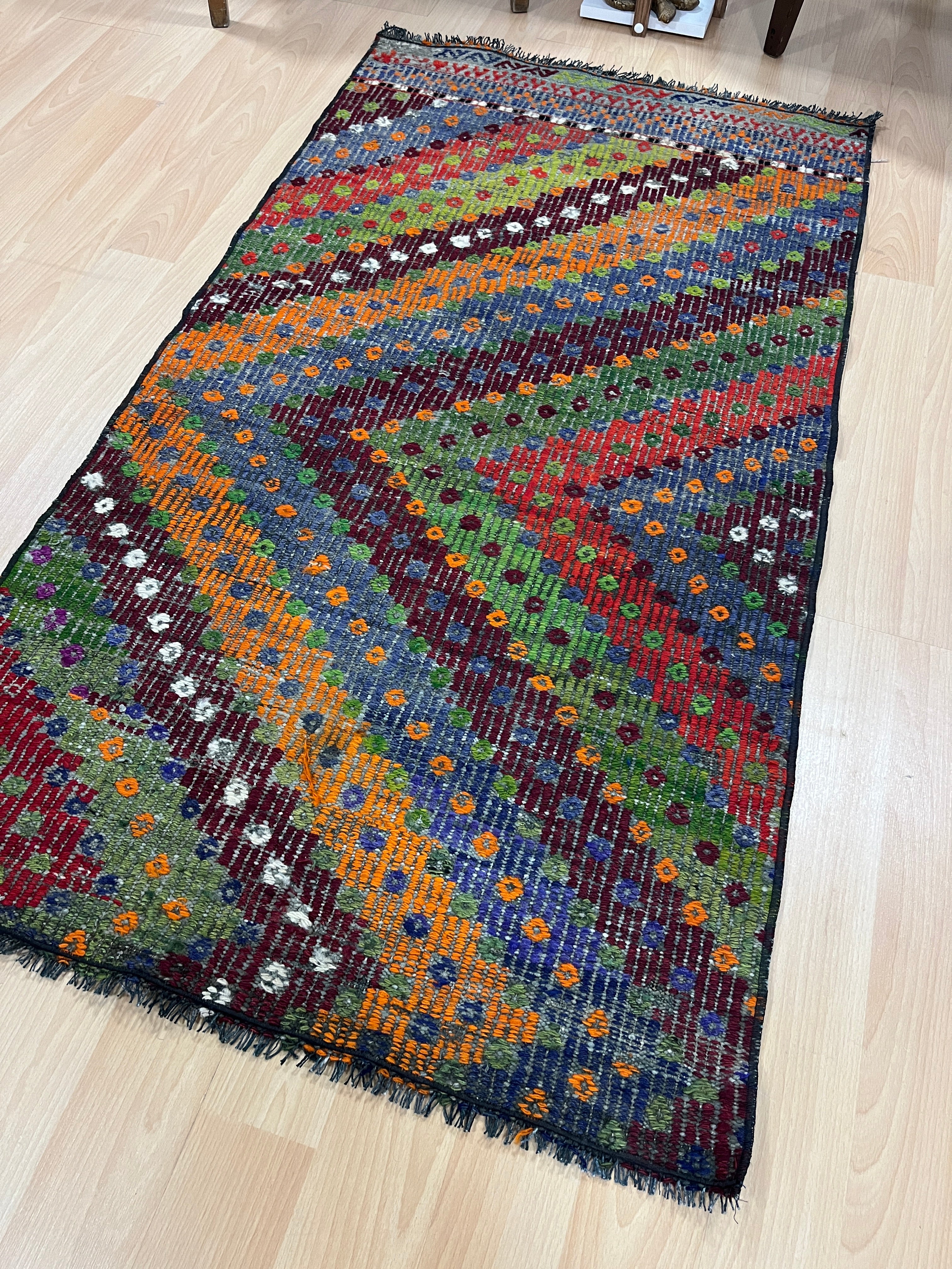 Authentic Handwoven Turkish Kilim