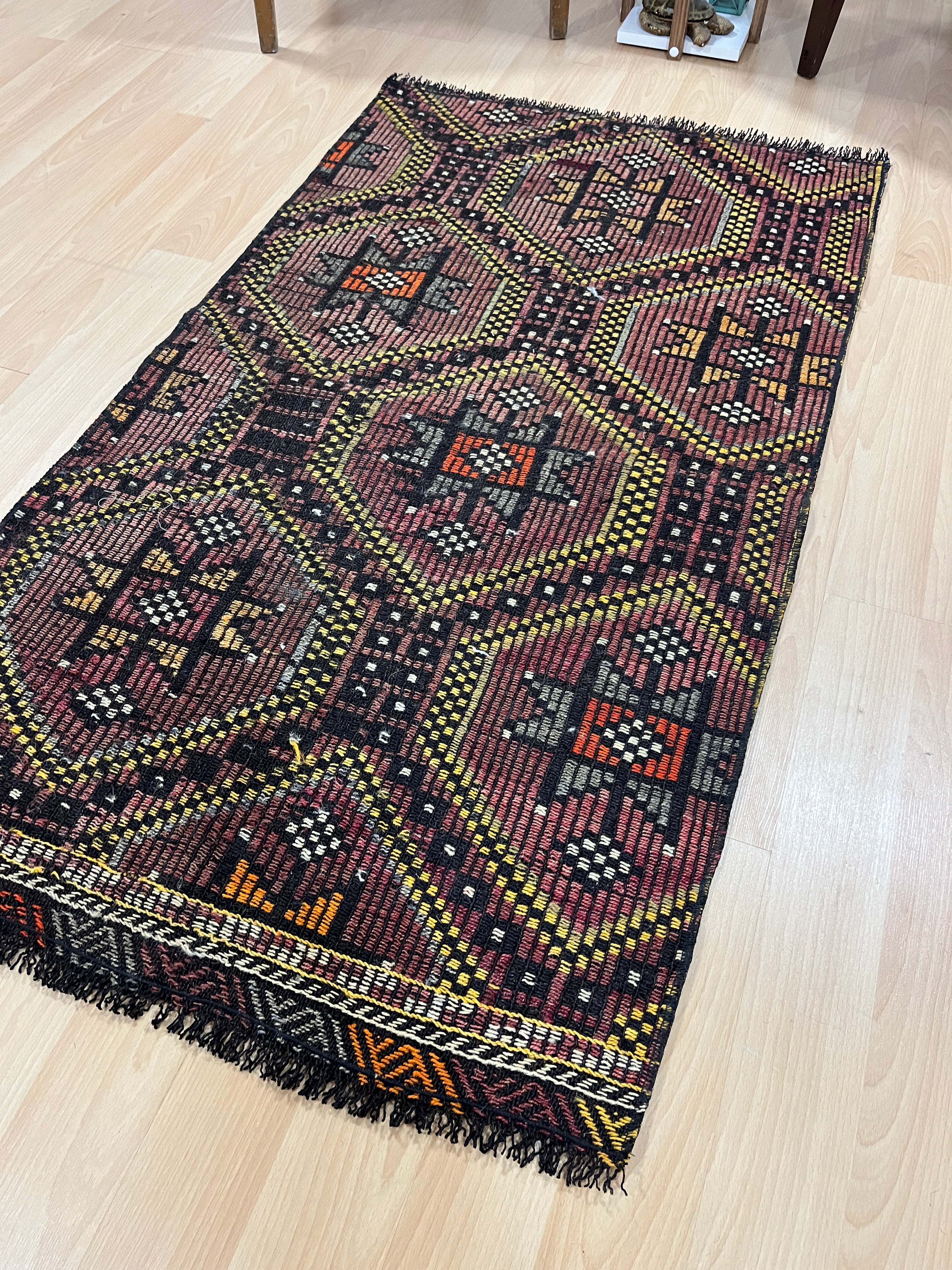 Authentic Handwoven Turkish Kilim