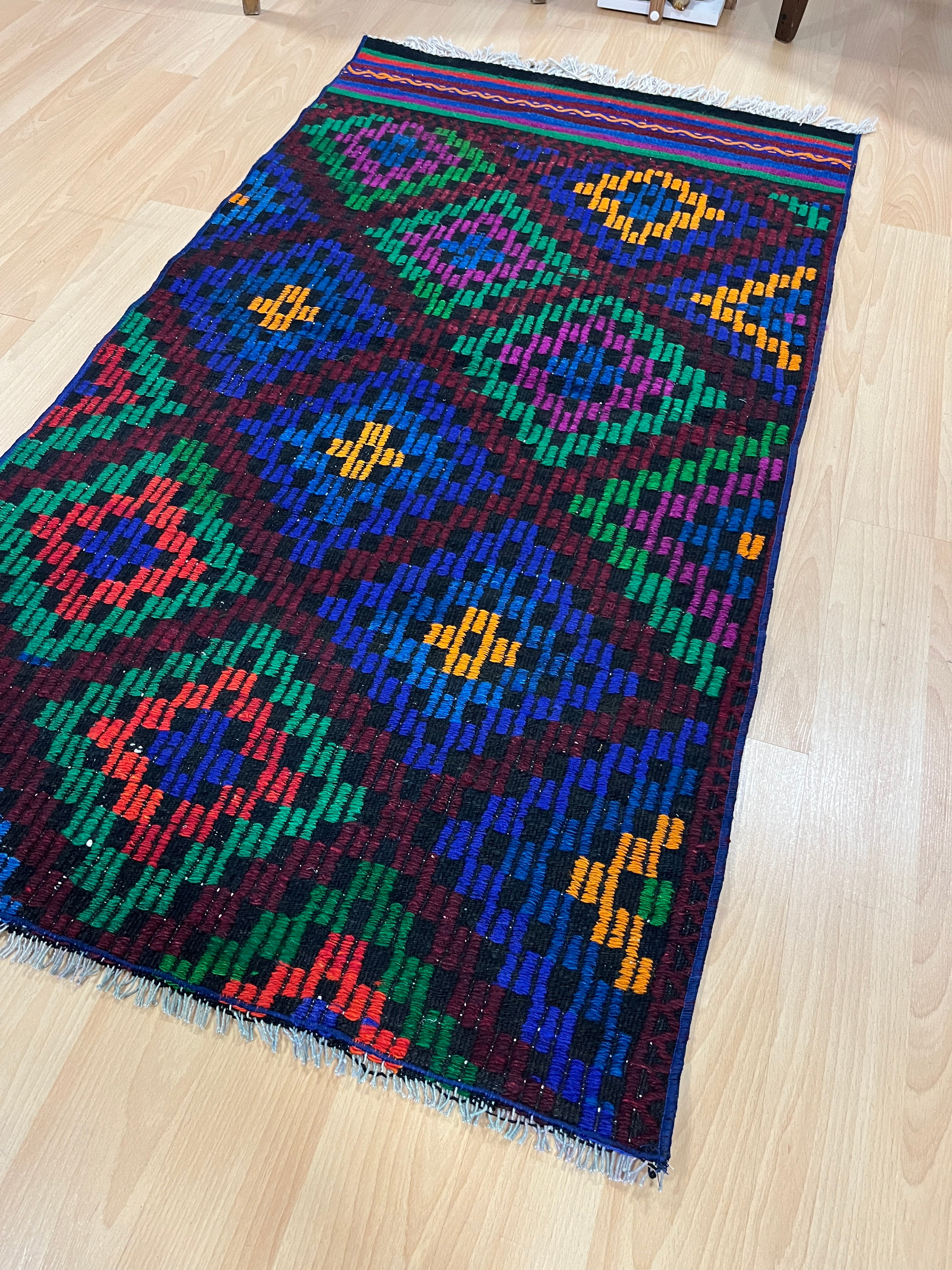 Authentic Handwoven Turkish Kilim