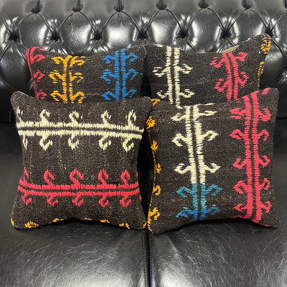 Ethnic Cushion Cover Set (16" x 16")