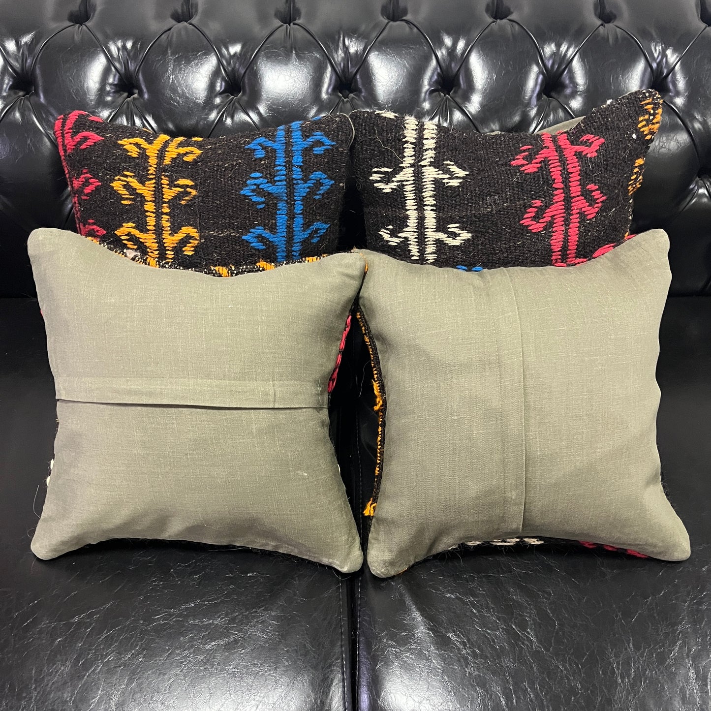 Ethnic Cushion Cover Set (16" x 16")