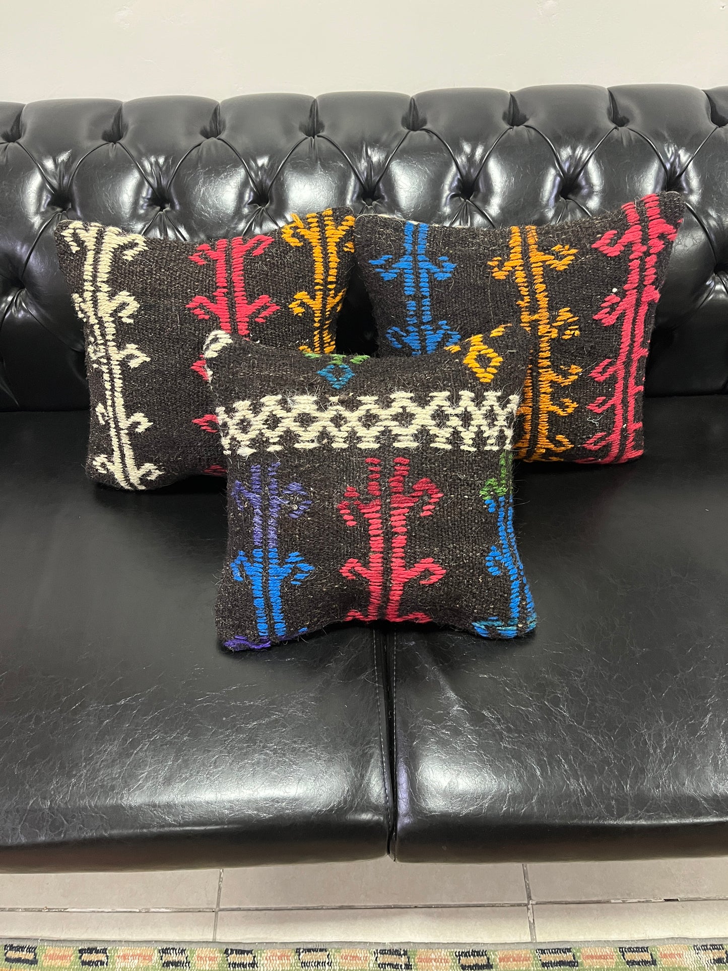 Ethnic Cushion Cover Set (16" x 16")