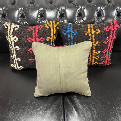 Ethnic Cushion Cover Set (16" x 16")