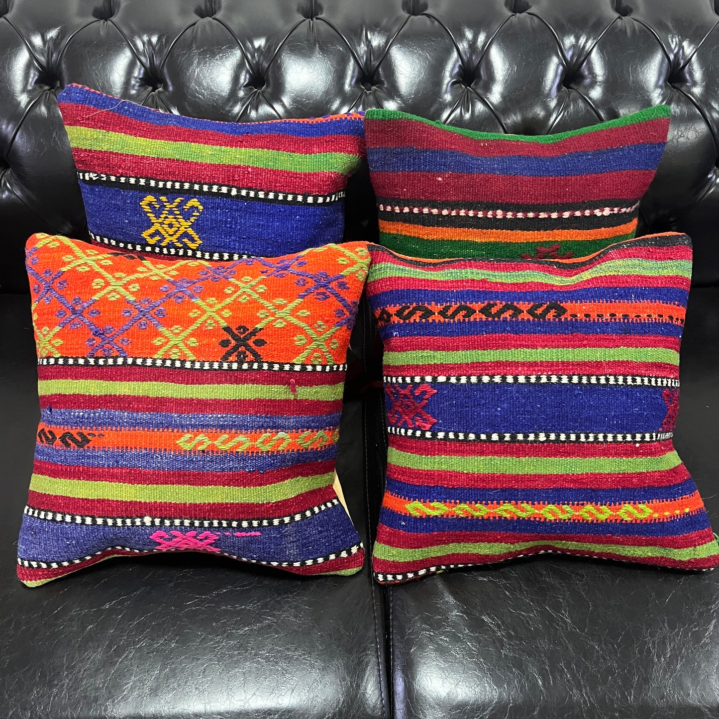 Ethnic Cushion Cover Set (16" x 16")