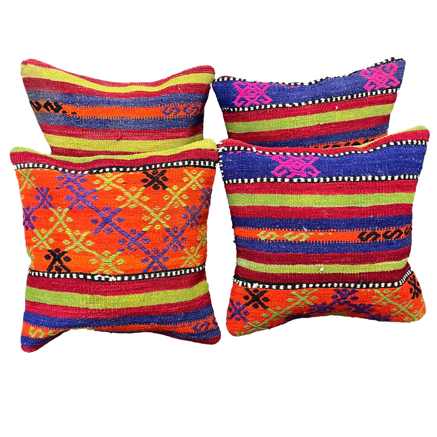 Ethnic Cushion Cover Set (16" x 16")