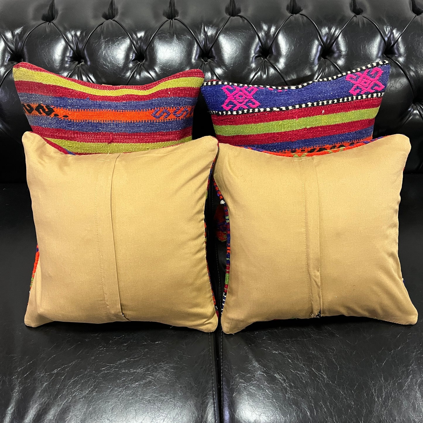 Ethnic Cushion Cover Set (16" x 16")