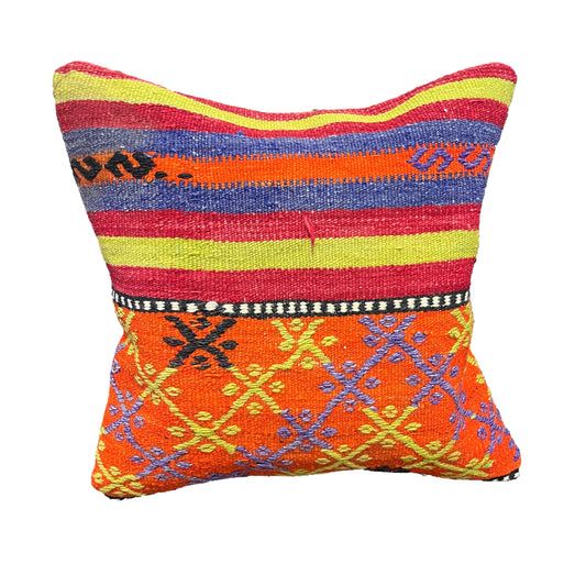 Ethnic Cushion Cover (16" x 16")