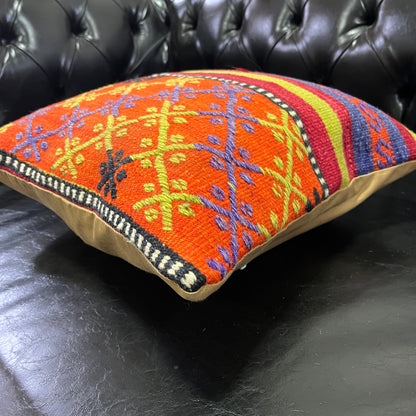 Ethnic Cushion Cover Set (16" x 16")