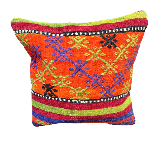 Ethnic Cushion Cover (16" x 16")