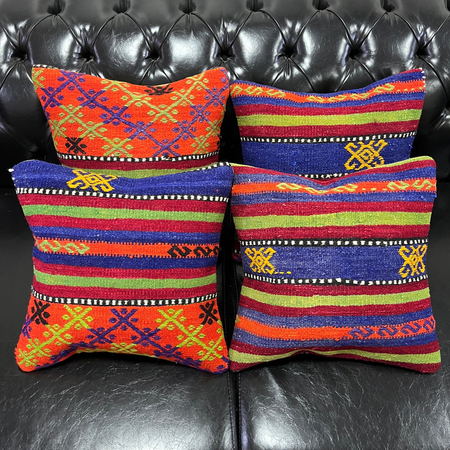 Ethnic Cushion Cover Set (16" x 16")