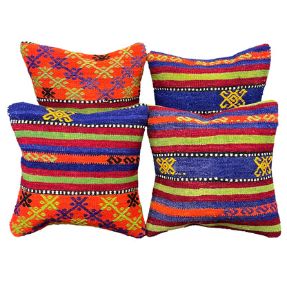 Ethnic Cushion Cover Set (16" x 16")