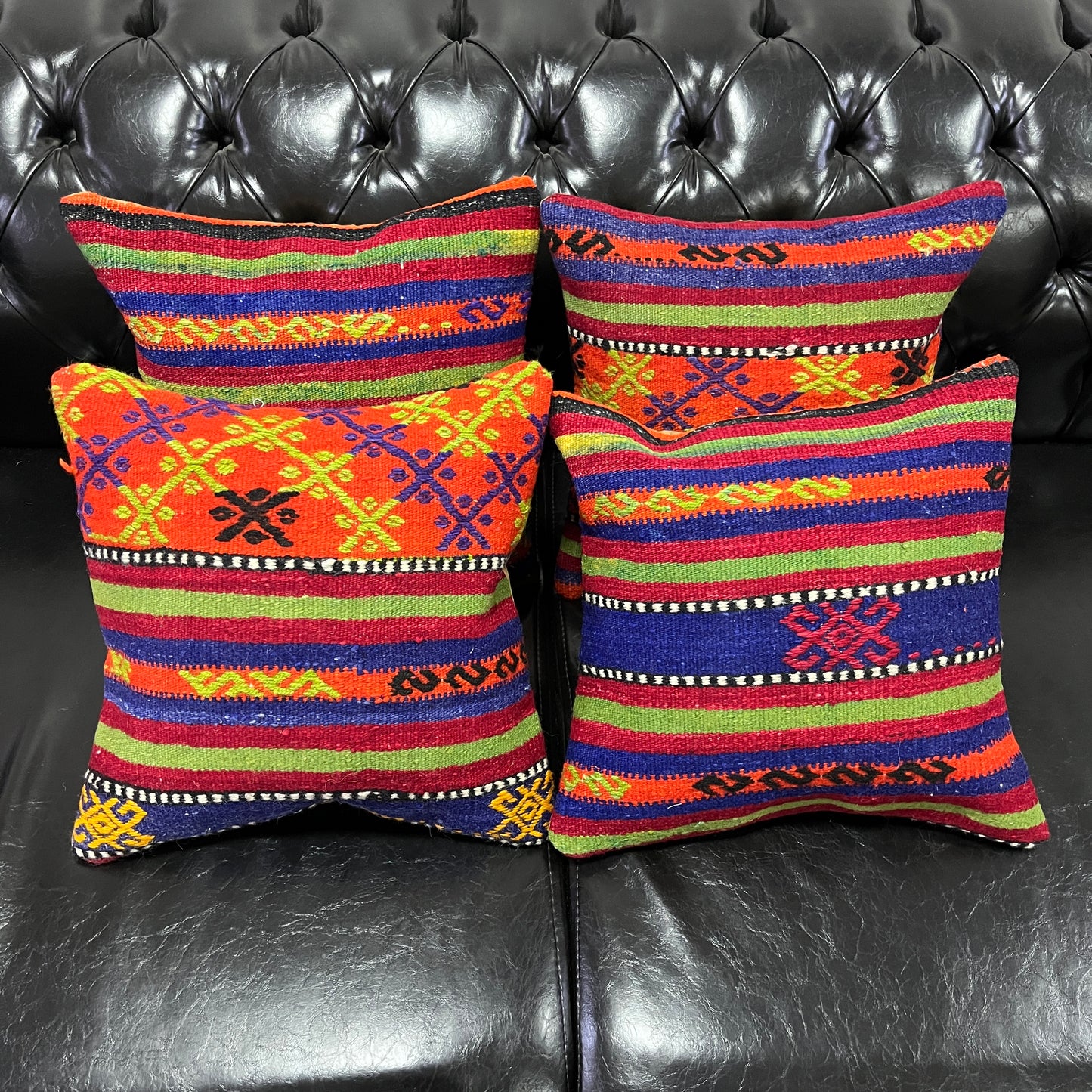 Ethnic Cushion Cover Set (16" x 16")