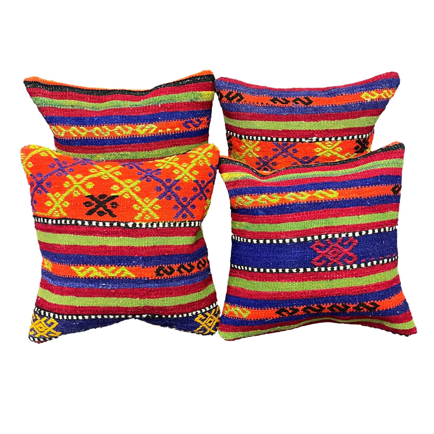 Ethnic Cushion Cover Set (16" x 16")