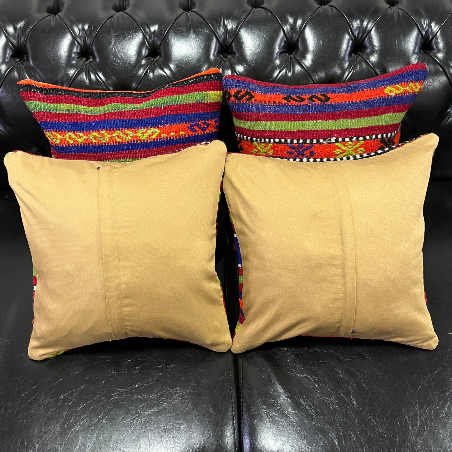 Ethnic Cushion Cover Set (16" x 16")