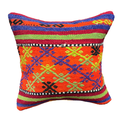 Ethnic Cushion Cover (16" x 16")