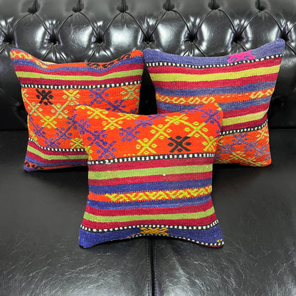 Ethnic Cushion Cover Set (16" x 16")