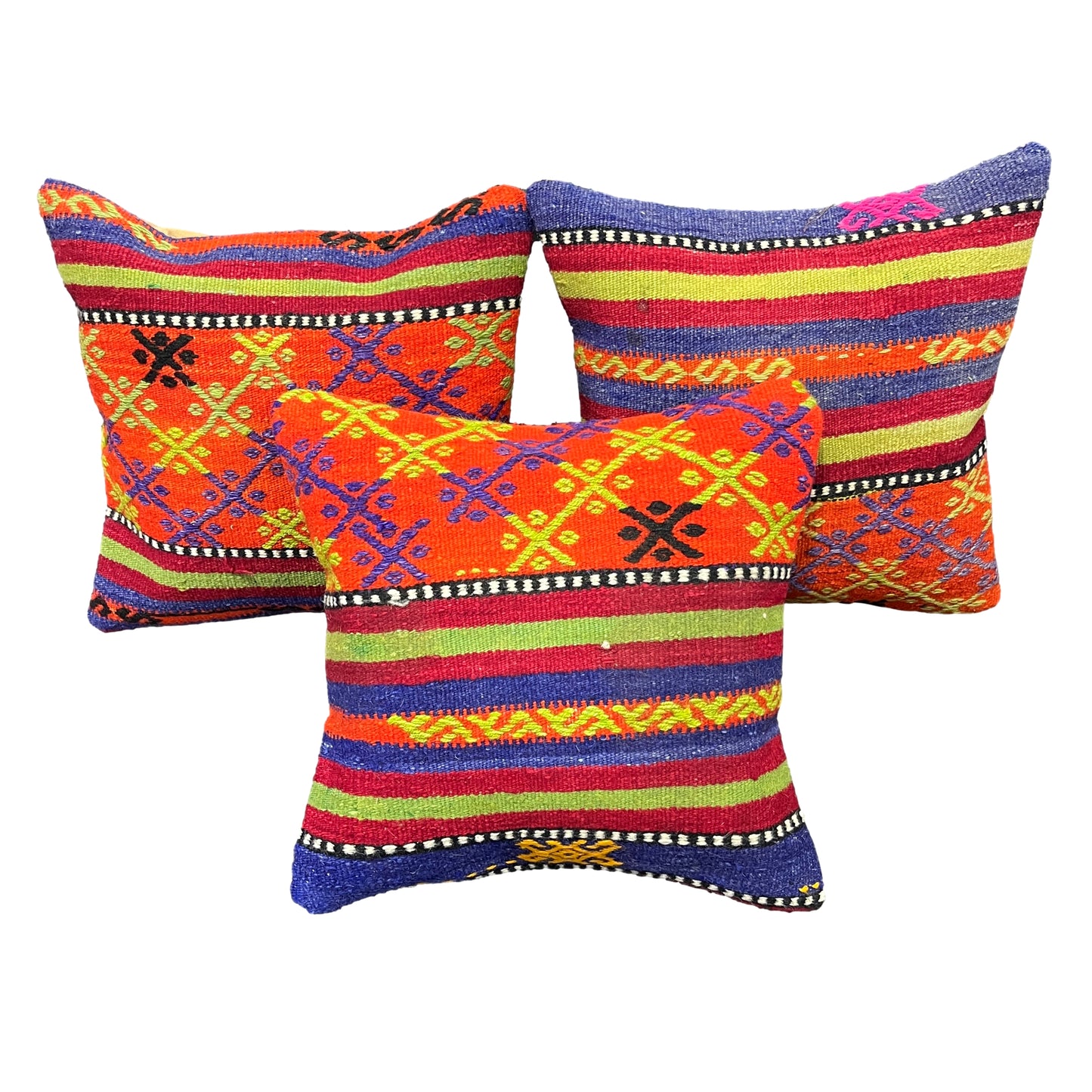 Ethnic Cushion Cover Set (16" x 16")