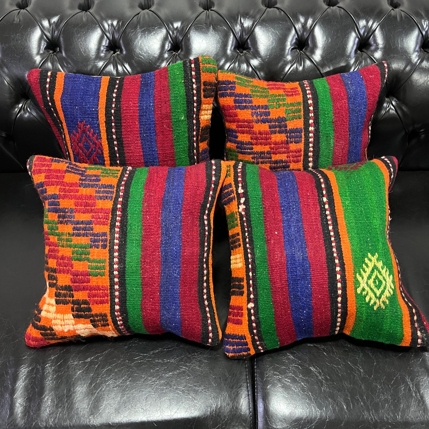 Ethnic Cushion Cover Set (16" x 16")