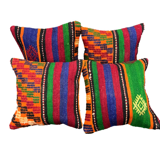 Ethnic Cushion Cover Set (16" x 16")