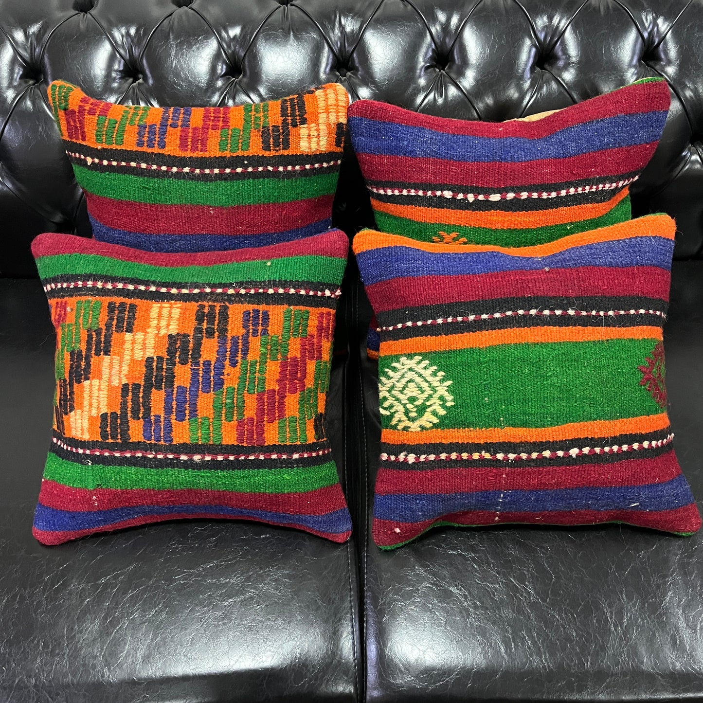 Ethnic Cushion Cover Set (16" x 16")