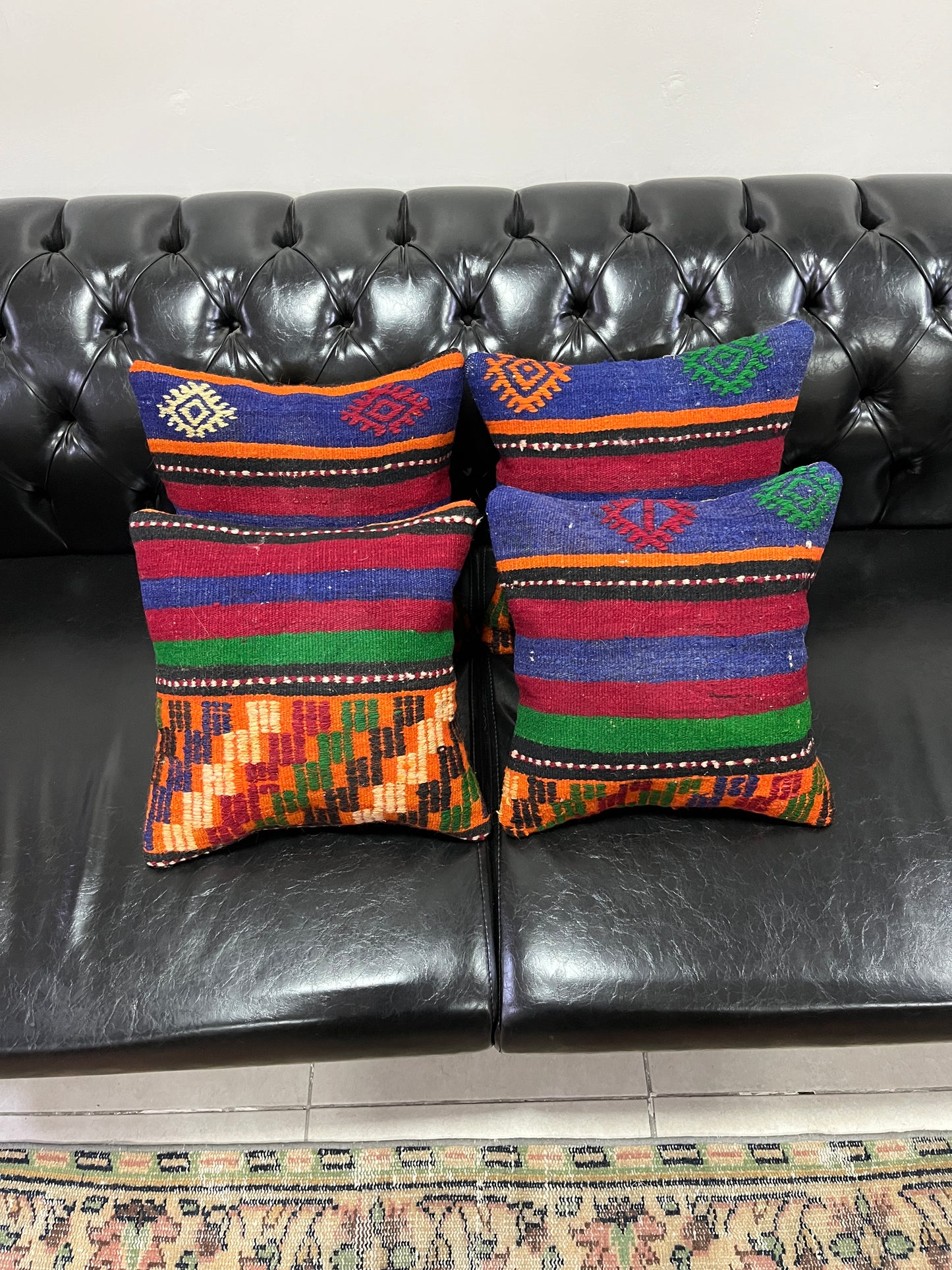 Ethnic Cushion Cover Set (16" x 16")