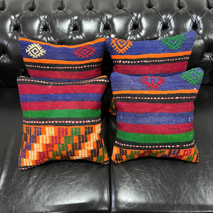 Ethnic Cushion Cover Set (16" x 16")