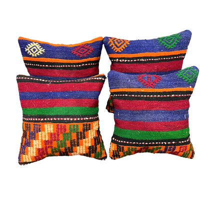 Ethnic Cushion Cover Set (16" x 16")