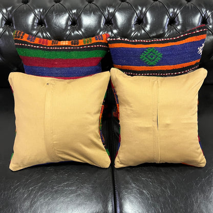 Ethnic Cushion Cover Set (16" x 16")