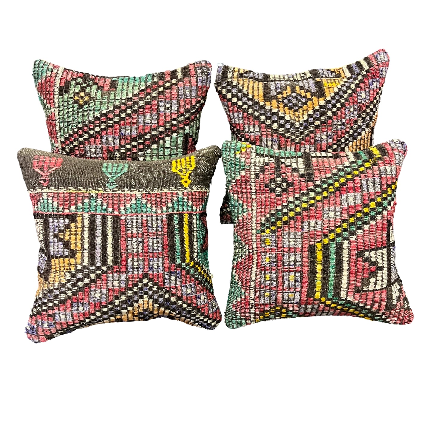 Ethnic Cushion Cover Set (16" x 16")