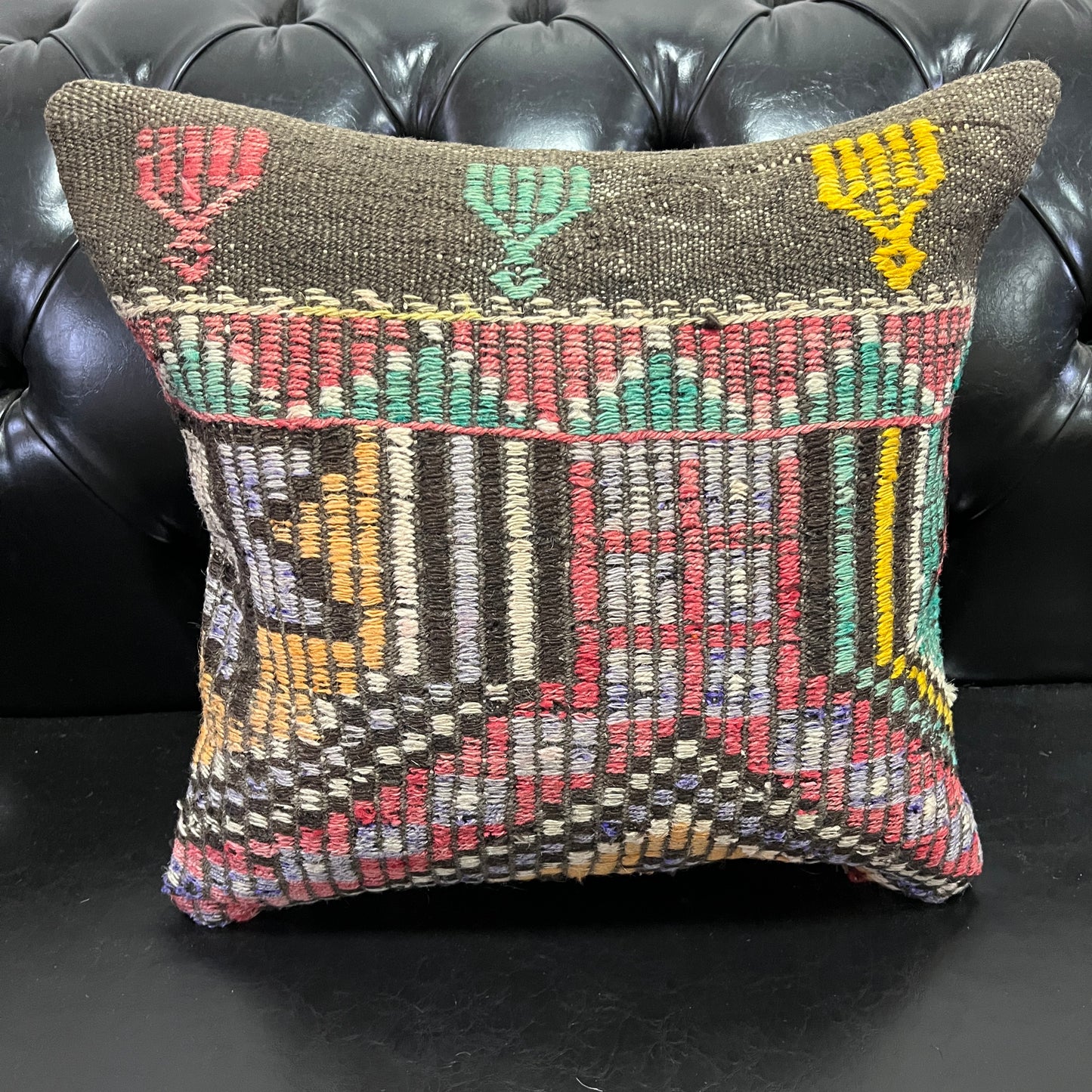 Ethnic Cushion Cover (16" x 16")