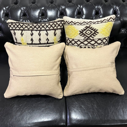 Ethnic Cushion Cover Set (16" x 16")