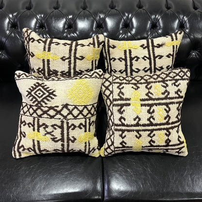 Ethnic Cushion Cover Set (16" x 16")