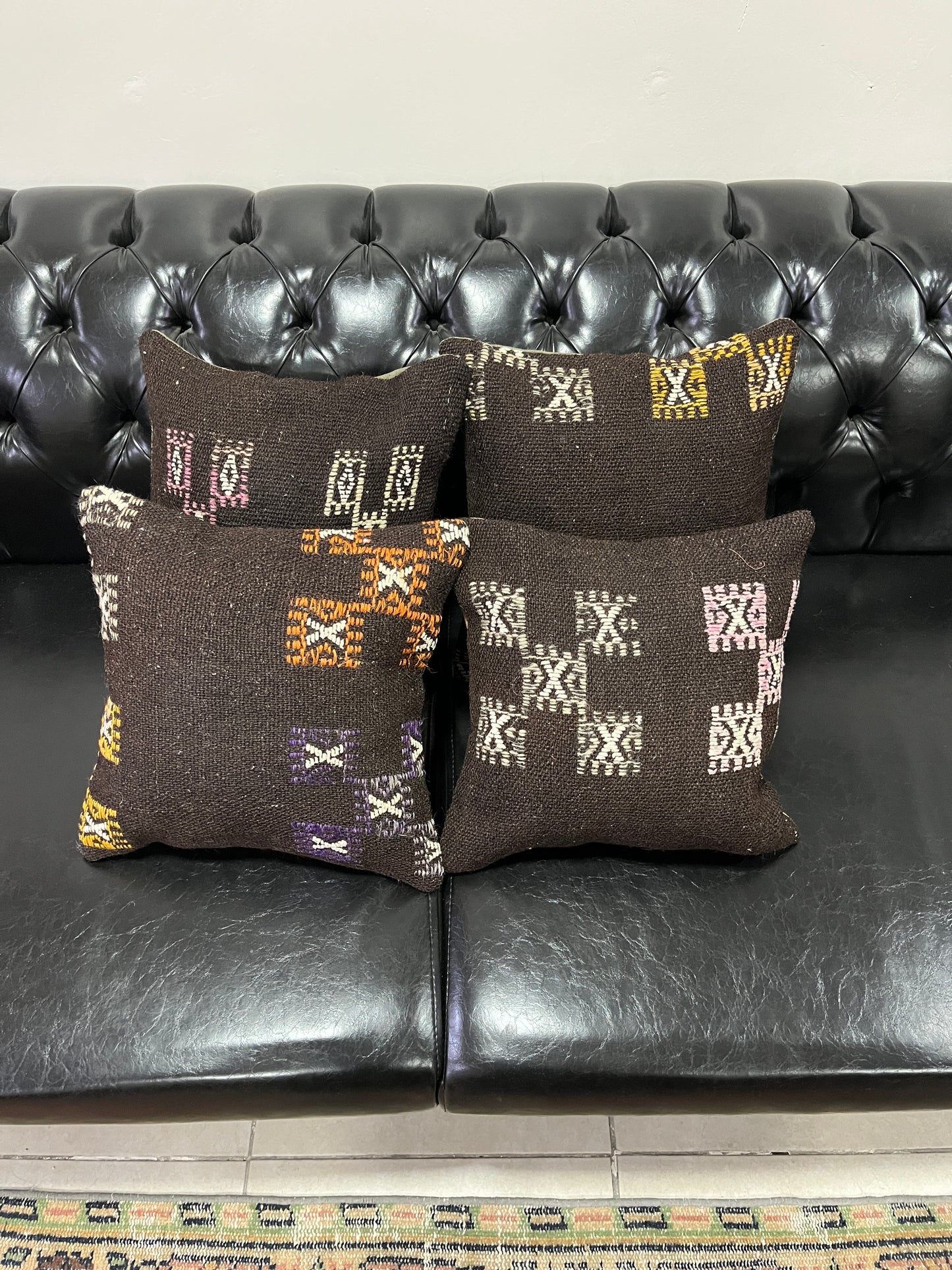 Ethnic Cushion Cover Set (16" x 16")