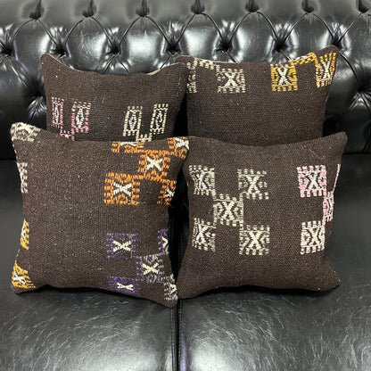 Ethnic Cushion Cover Set (16" x 16")