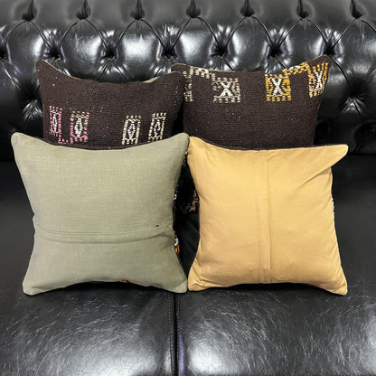 Ethnic Cushion Cover Set (16" x 16")