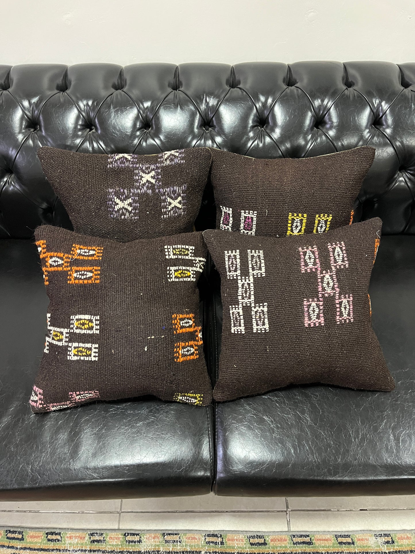 Ethnic Cushion Cover Set (16" x 16")