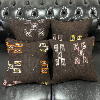 Ethnic Cushion Cover Set (16" x 16")