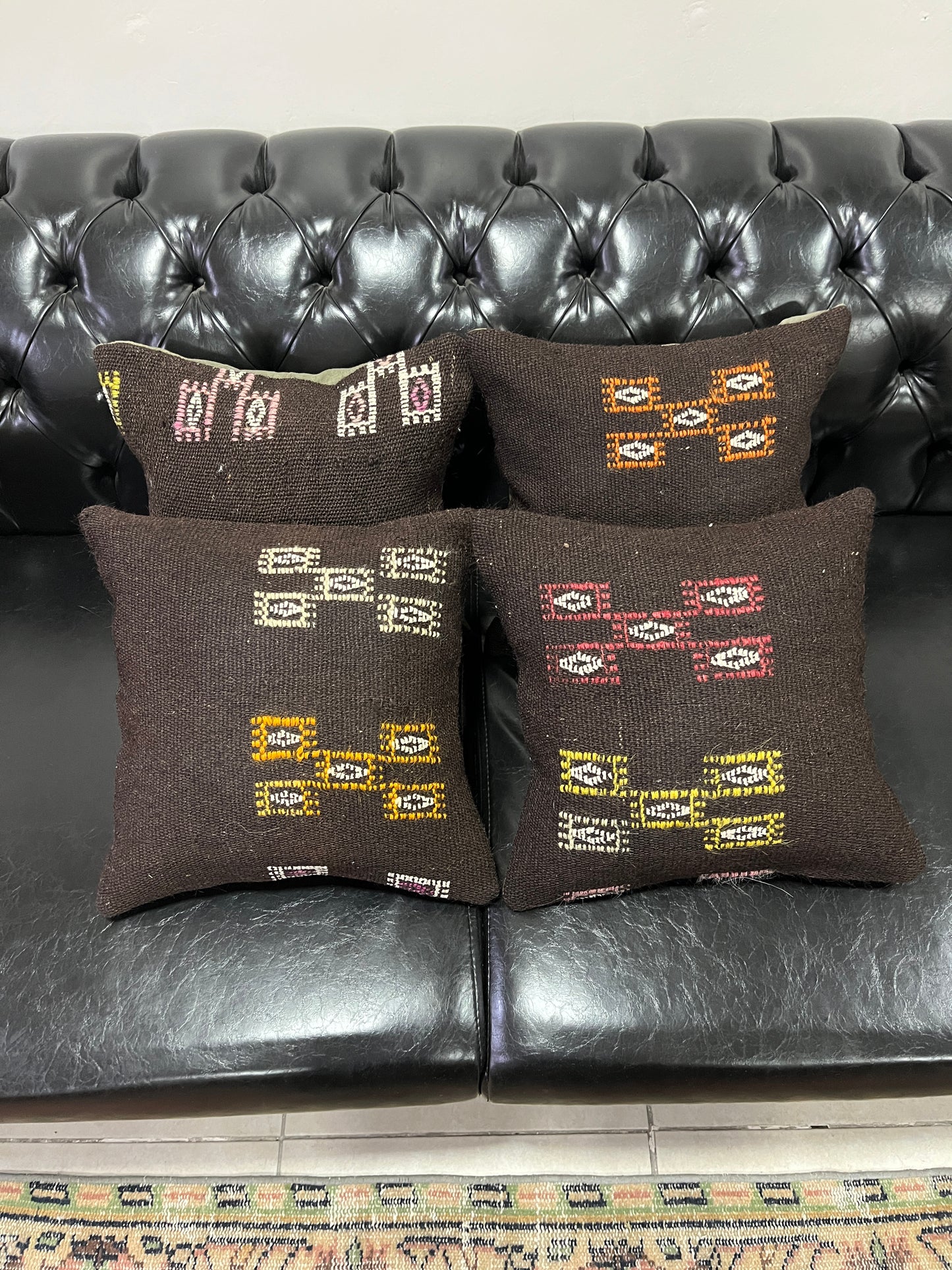 Ethnic Cushion Cover Set (16" x 16")