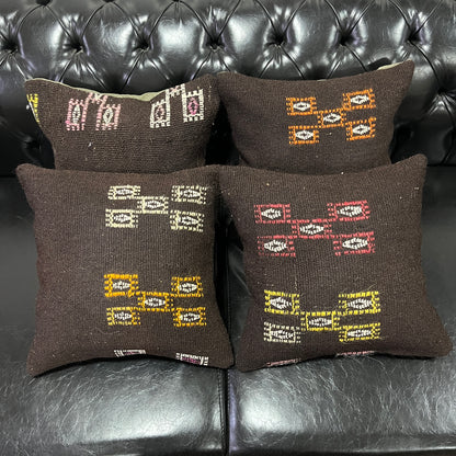 Ethnic Cushion Cover Set (16" x 16")