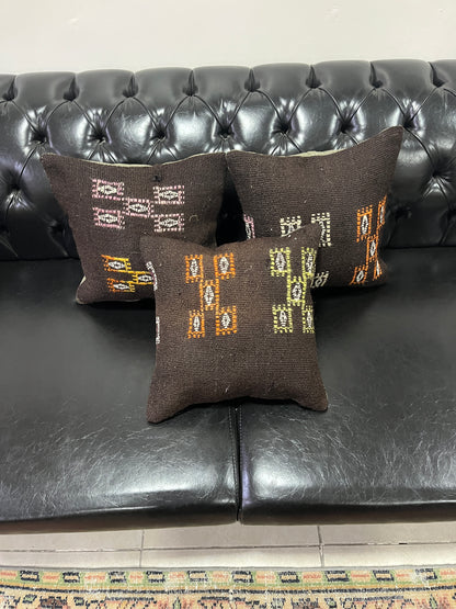 Ethnic Cushion Cover Set (16" x 16")