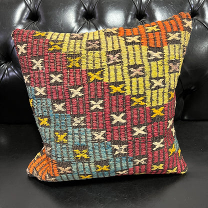 Ethnic Cushion Cover Set (16" x 16")